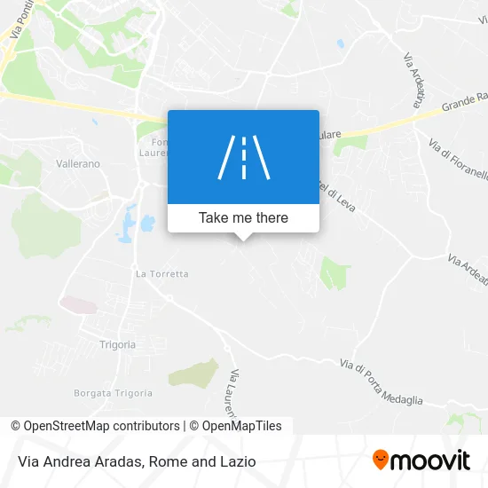 Andrea Aradas Street map