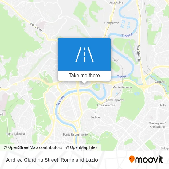Andrea Giardina Street map