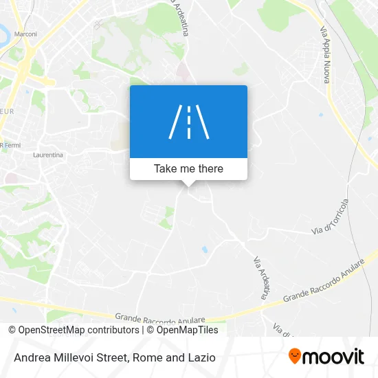 Andrea Millevoi Street map