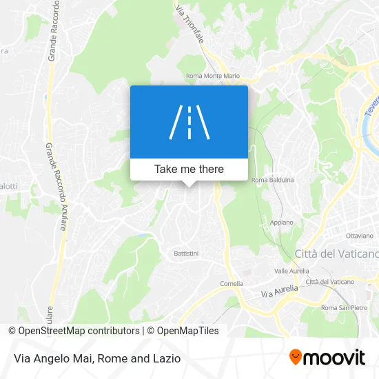 Angelo Mai Street map