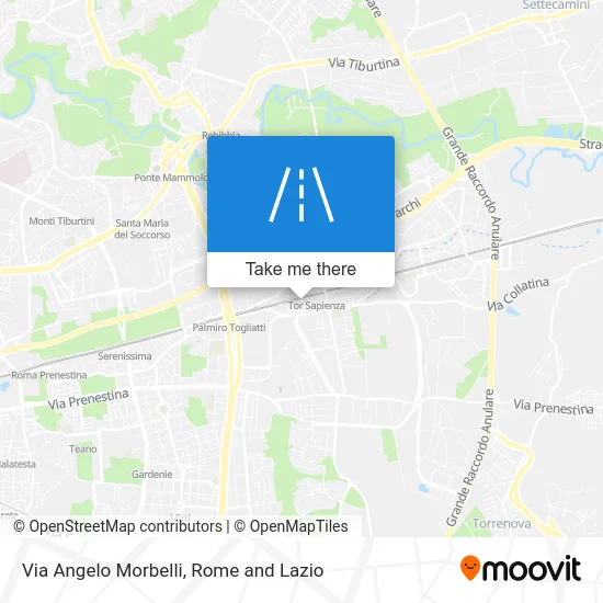Angelo Morbelli Street map