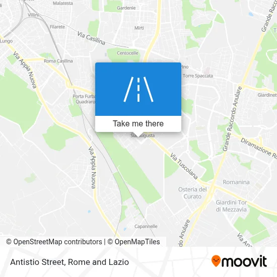 Antistio Street map