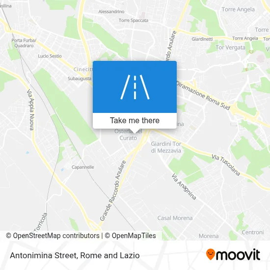 Antonimina Street map