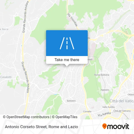 Antonio Corseto Street map