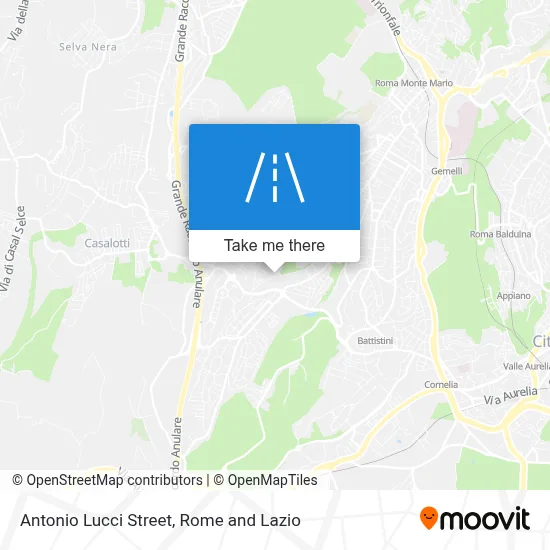 Antonio Lucci Street map