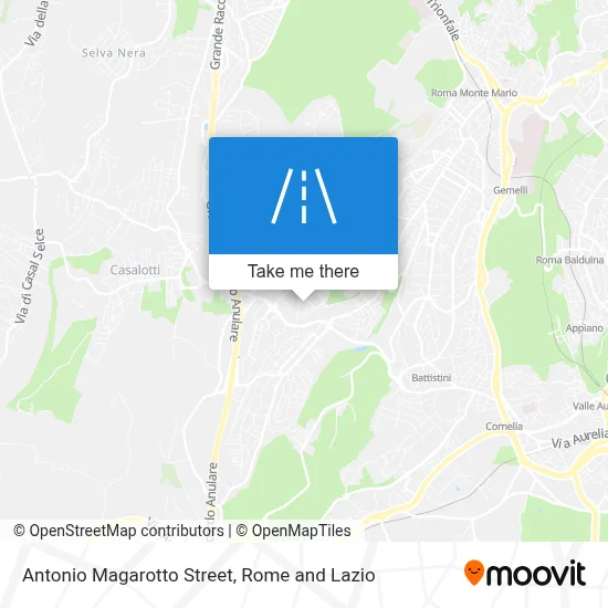 Antonio Magarotto Street map