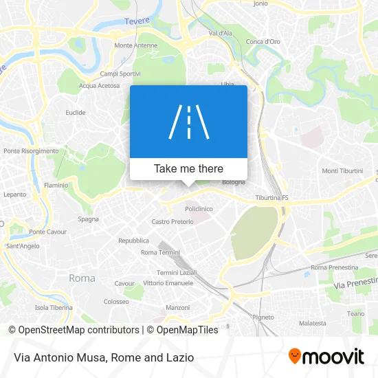 Antonio Musa Street map