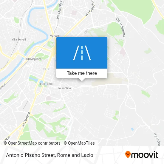 Antonio Pisano Street map