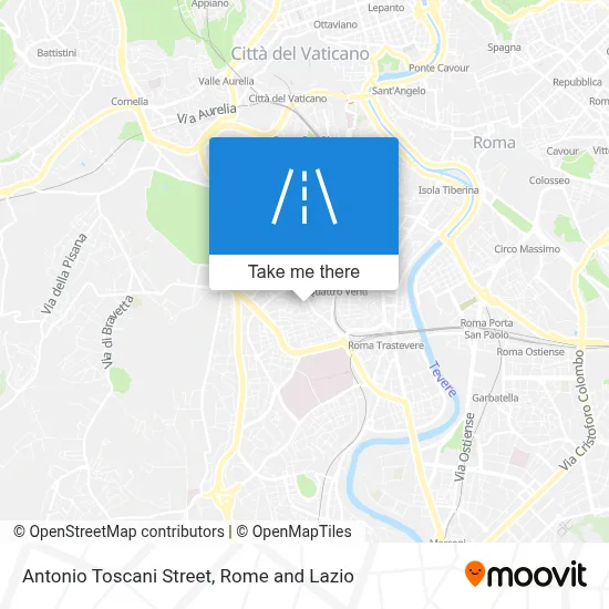Antonio Toscani Street map