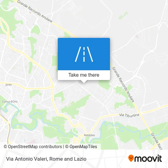 Antonio Valeri Street map