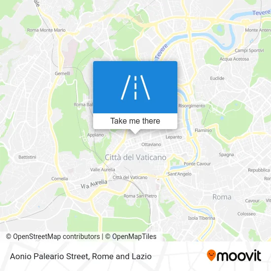 Aonio Paleario Street map