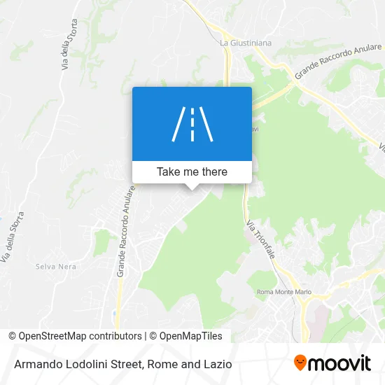 Armando Lodolini Street map