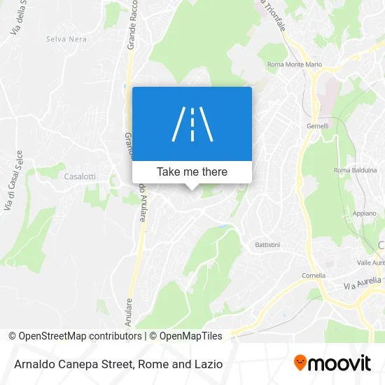Arnaldo Canepa Street map