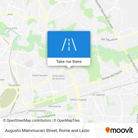 Augusto Mammucari Street map