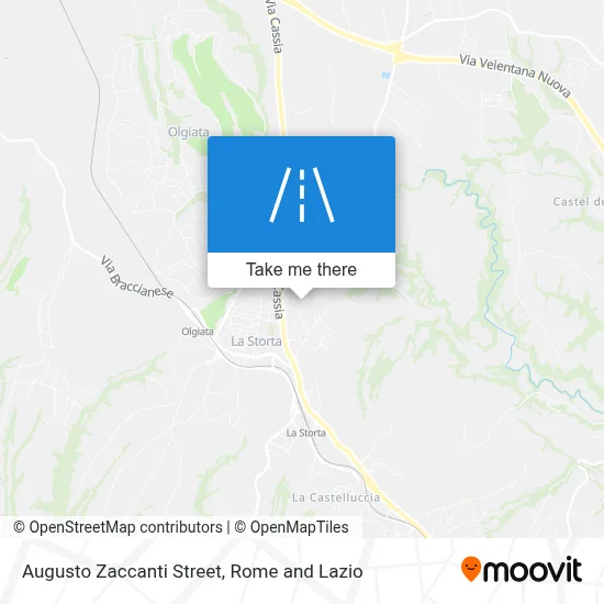 Augusto Zaccanti Street map