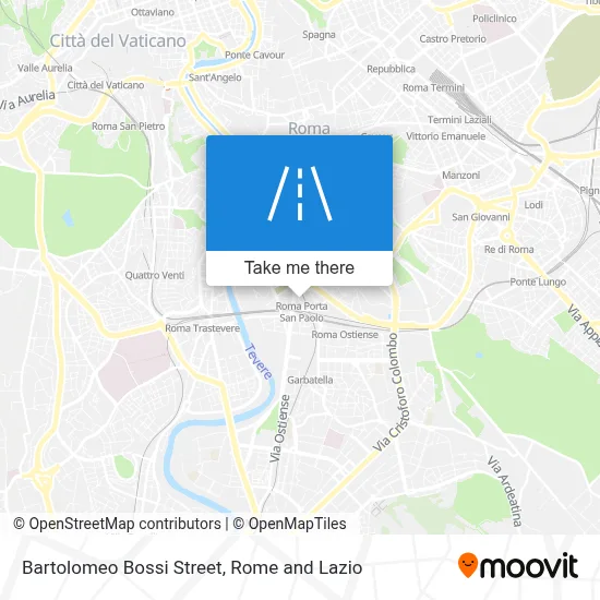 Bartolomeo Bossi Street map