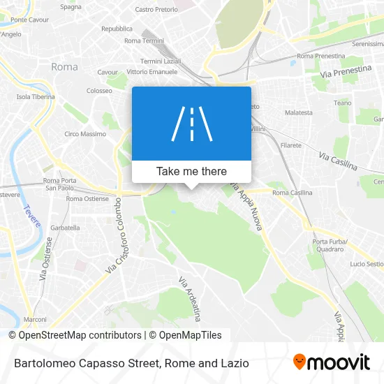 Bartolomeo Capasso Street map