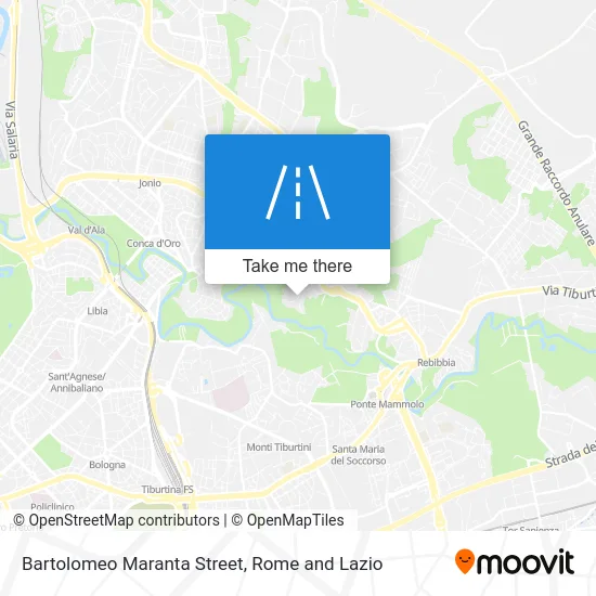Bartolomeo Maranta Street map