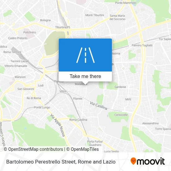 Bartolomeo Perestrello Street map