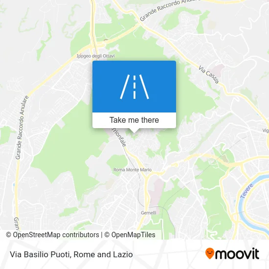 Basilio Puoti Street map