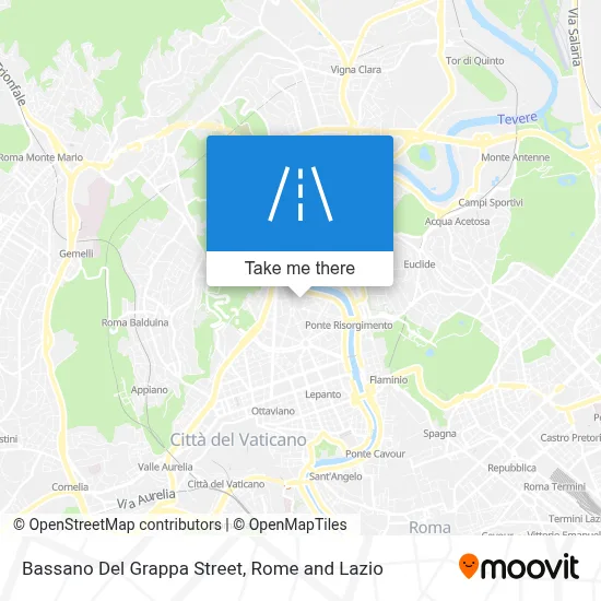 Bassano Del Grappa Street map