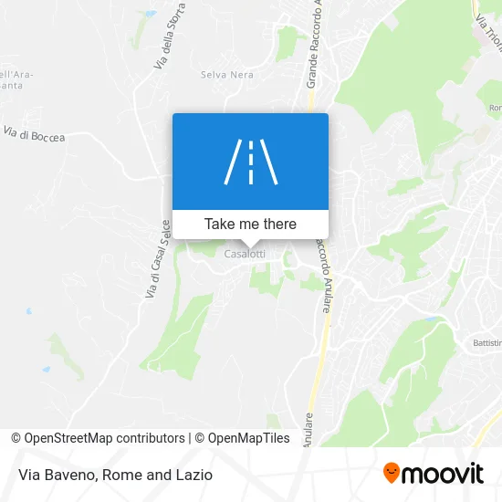 Baveno Street map