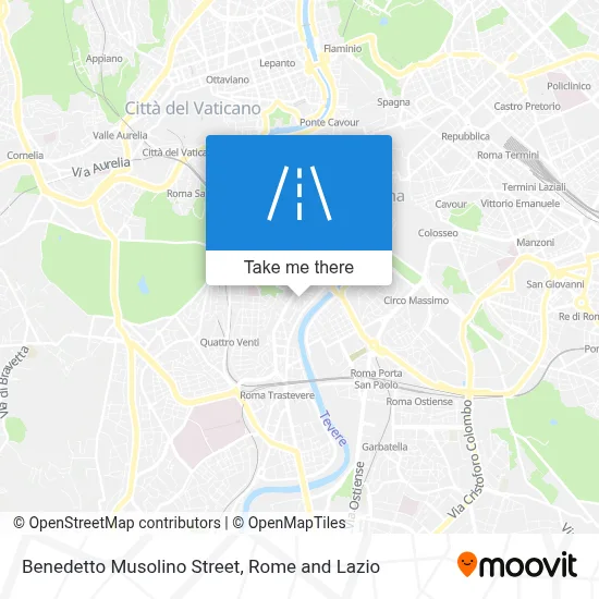Benedetto Musolino Street map