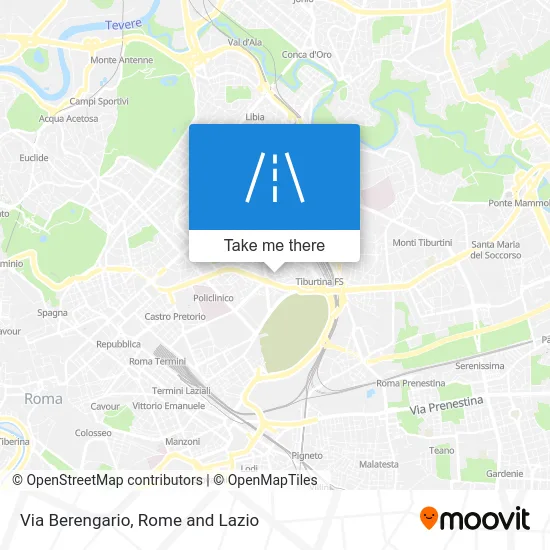 Berengario Street map