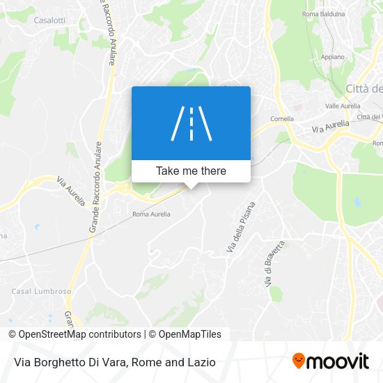 Via Borghetto Di Vara map