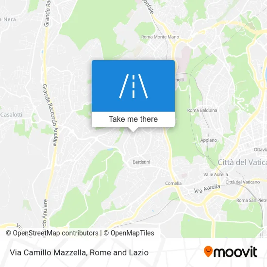 Camillo Mazzella Street map