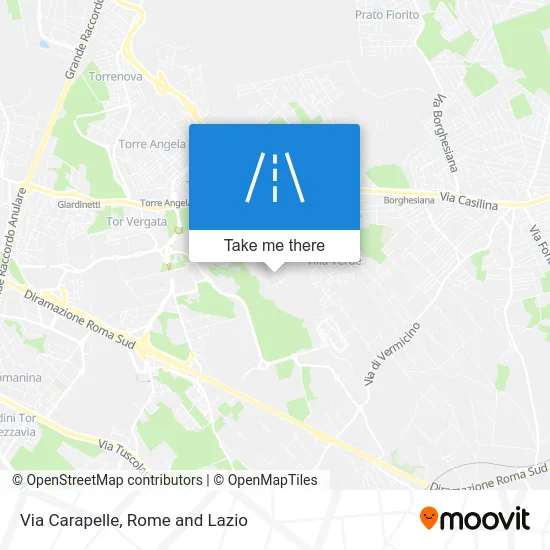 Carapelle Street map