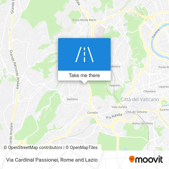 Cardinal Passionei Street map