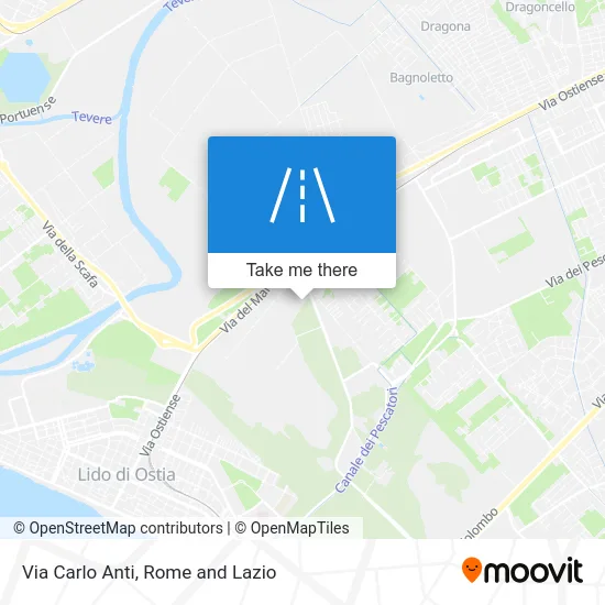 Carlo Anti Street map