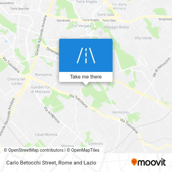 Carlo Betocchi Street map