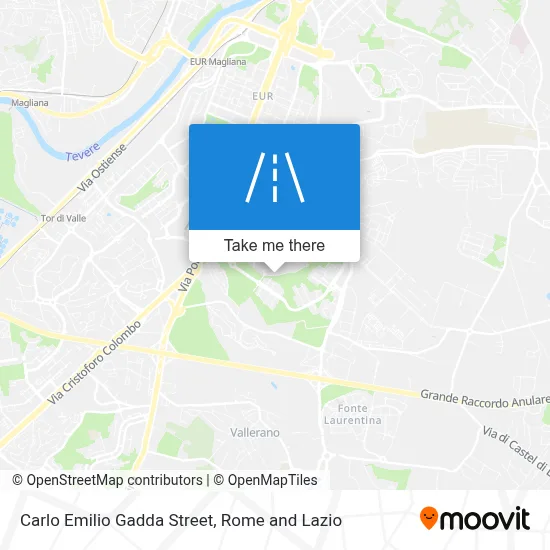 Carlo Emilio Gadda Street map