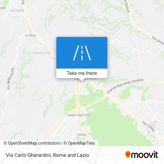 Via Carlo Gherardini map
