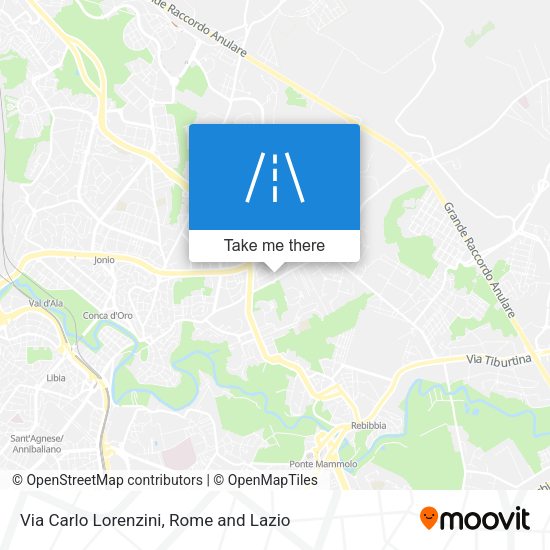 Via Carlo Lorenzini map
