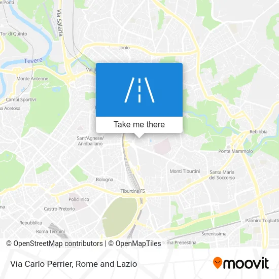 Carlo Perrier Street map