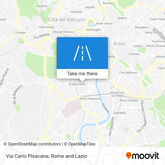 Via Carlo Pisacane map