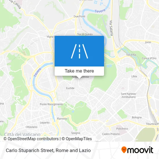Carlo Stuparich Street map
