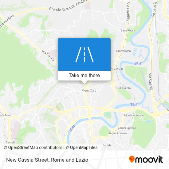 New Cassia Street map