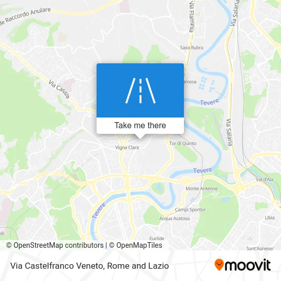 Castelfranco Veneto Street map