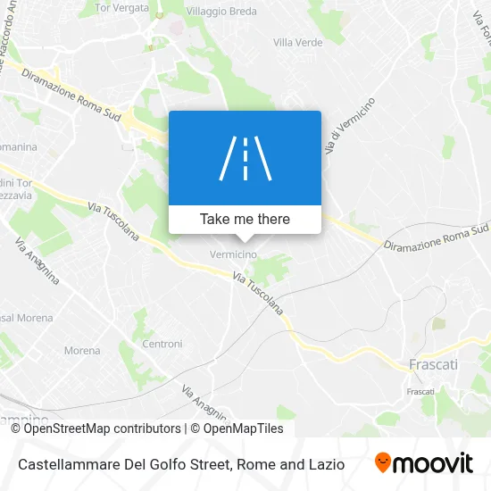 Castellammare Del Golfo Street map