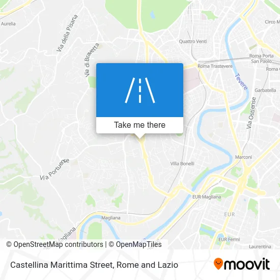 Castellina Marittima Street map