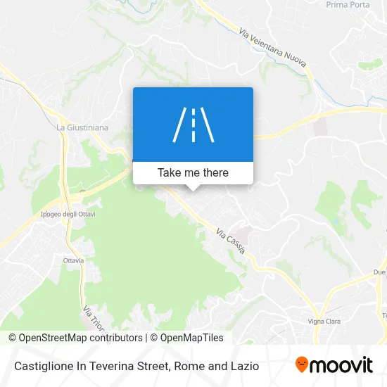 Castiglione In Teverina Street map