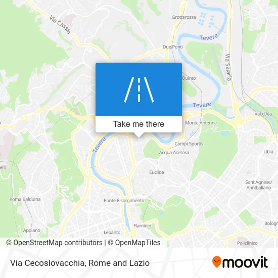 Czechoslovakia Street map