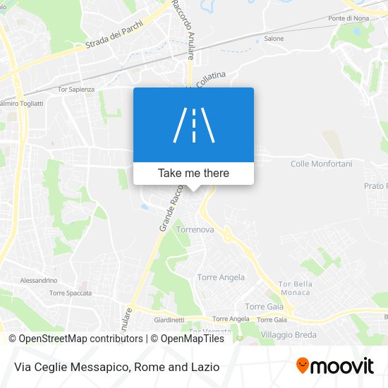 Via Ceglie Messapico map