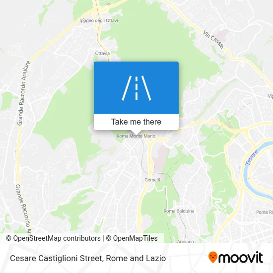 Cesare Castiglioni Street map