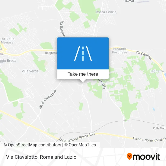 Ciavalotto Street map