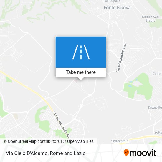 Via Cielo D'Alcamo map